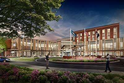 A U.S. Department of Veterans Affairs outpatient clinic is expected to open in Spotsylvania in 2023, employing up to 550 people by 2026. Carnegie Management and Development Corp.