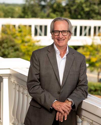 “We're developing a distinct economy from Northern Virginia,” says Curry Roberts, president of the Fredericksburg Regional Alliance, which represents Fredericksburg and the counties of Caroline, King George, Spotsylvania and Stafford. Photo by Will Schermerhorn