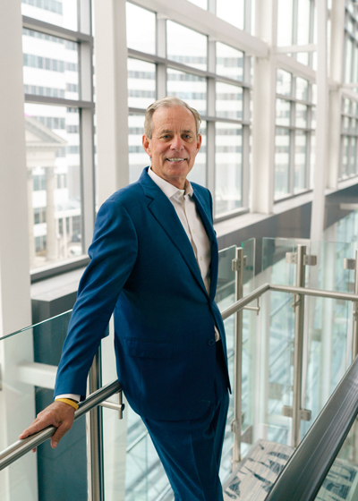 In 2017, Thompson opened The Main, his $77.5 million, 300-room Hilton hotel in Norfolk. Photo by James Lee