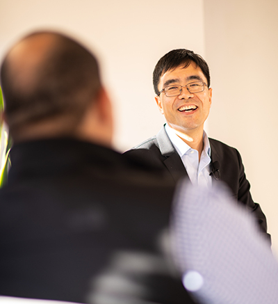“When I started my practice, I experienced a lot of difficulties,” Chang said, citing language and cultural barriers. Photo by Matthew R.O. Brown