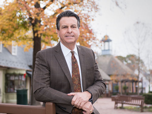 “When everybody thinks of Williamsburg, they think of historic tourism, so we're trying to diversify that,” says Rick Overy, chair of the Williamsburg Economic Development Authority. Photo by Mark Rhodes