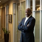 “CEOs have an obligation to use profit to do positive things in the community,” says Byron L. Boston, CEO of Glen Allen-based Dynex Capital Inc. Photo by Caroline Martin