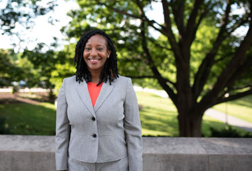 “A diverse group of students in the classroom really enhances learning [and] enhances team dynamics,” says Janice Branch Hall, the assistant dean for DEI at Virginia Tech's Pamplin College of Business.