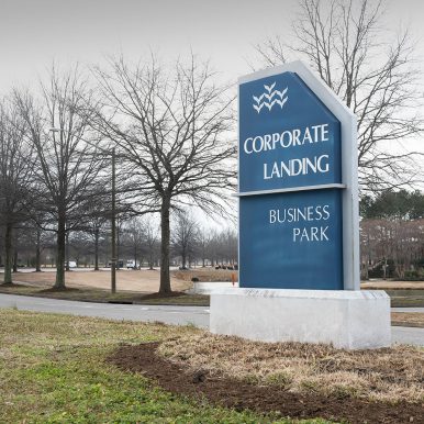 Even though it was half-developed just a few years ago, Virginia Beach's Corporate Landing Business Park is now fully under development.Photo by Mark Rhodes