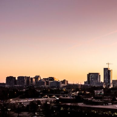 Northern Virginia markets like Reston had the state's highest rate of office vacancies last year, with 15.7% of the region's total 229 million square feet of office space vacant. Photo by Will Schermerhorn