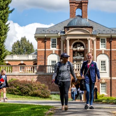 Sweet Briar College, the only all-female college in Virginia, is slowly growing its enrollment through a focus on women’s leadership. Photo courtesy Sweet Briar College