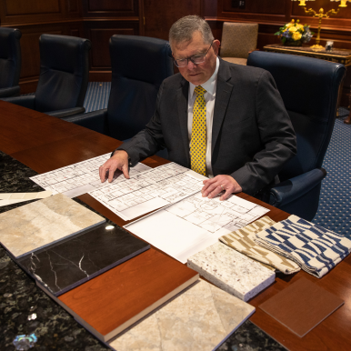 Renovating older multifamily properties is an important way to keep affordable housing on the market, says Tim Faulkner, president and CEO of The Breeden Co. in Virginia Beach. Photo by Richard George