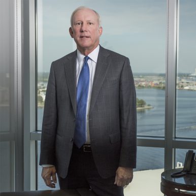 Recent booms in mergers and acquisitions, joint ventures and other deals have significantly increased demand for legal services, says Kaufman & Canoles President and Chairman William Van Buren III. Photo by Mark Rhodes