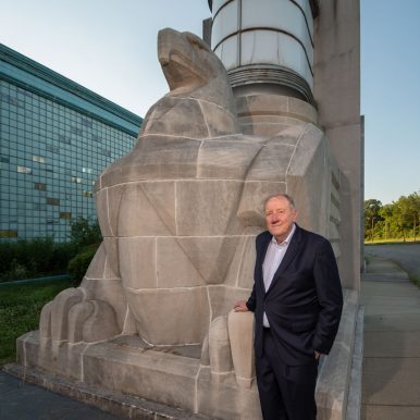 Michael Hallmark, founder of Future Cities LLC, is co-developing GreenCity, a $2.3 billion redevelopment of the former Best Products corporate headquarters in Henrico County into a mixed-use ecodistrict with hotels, housing, offices and a multipurpose arena. Photo by Matthew R.O. Brown