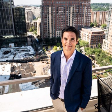 JBG Smith Properties is developing National Landing as a “vibrant, transit-oriented, walkable” mixed-use neighborhood around Amazon.com's HQ2 East Coast headquarters in Arlington, says company Vice President Jack Kelly. Photo by Will Schermerhorn