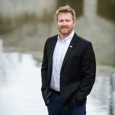 “There's so much opportunity in the energy industry,” says Chris Rawlings, founder and chief energy officer of Richmond-based Bowerbird Energy. Photo by Caroline Martin