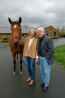 Paul and Diane Manning's philanthropic focus on health care was driven by their experiences with their children, one of whom had a genetic eye ailment and two of whom had type 1 diabetes. “We decided early on ... that was our goal: to try to make a change in those diseases and ... moving technology forward in medicine,” says Diane Manning. Photo by Jeneene Chatowsky/U.Va.