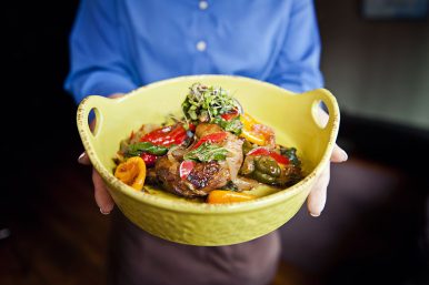 Staunton's Zynodoa restaurant offers upscale Southern fare. Photo courtesy Virginia Tourism Corp.