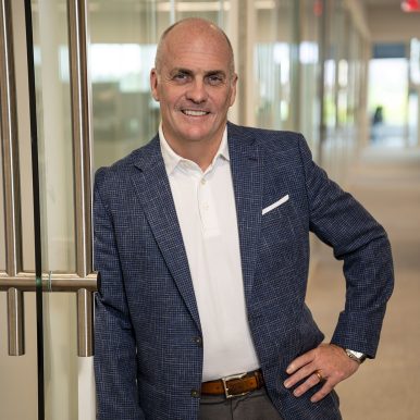 American Physical Therapy Association CEO Justin Moore says flexible work fits in with the organization's overall mission of wellness. Photo by Will Schermerhorn