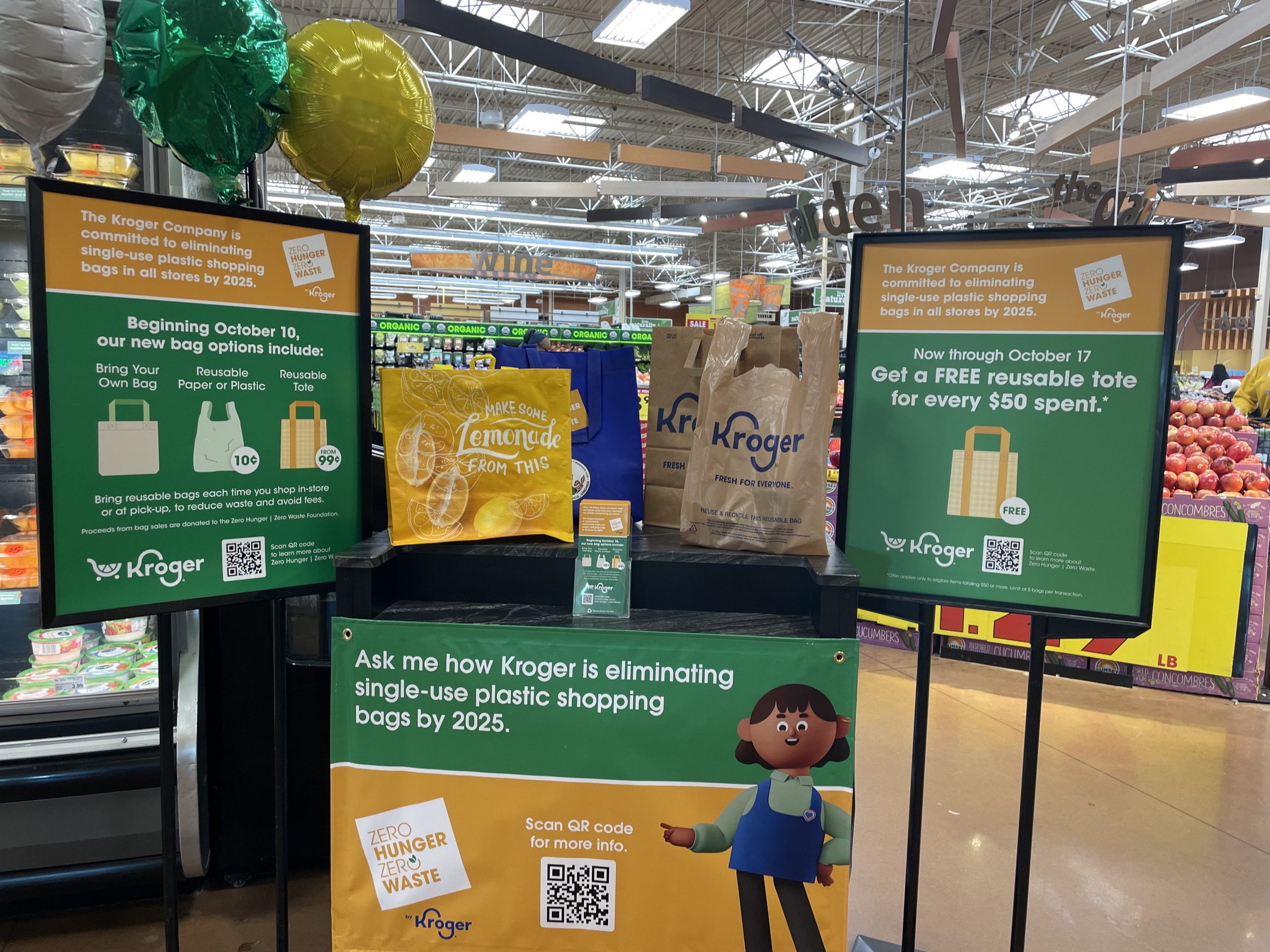 Kroger begins effort to eliminate single use plastic bags in mid Atlantic stores Virginia Business